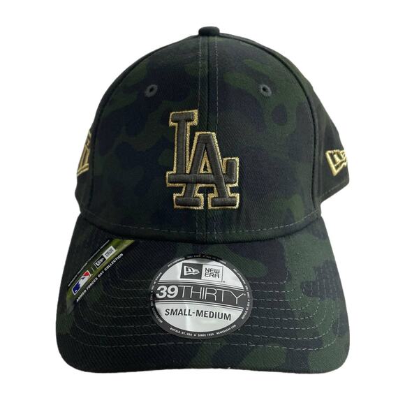 NWT  New Era Los Angeles Dodgers Armed Forces Fitted Hat S/M - Picture 1 of 5